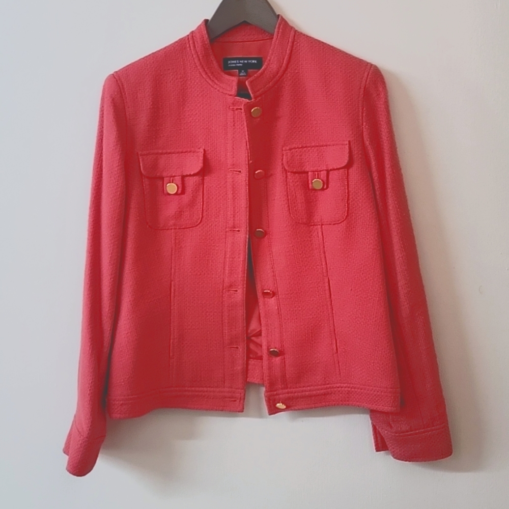 Jones New York Coral Jacket